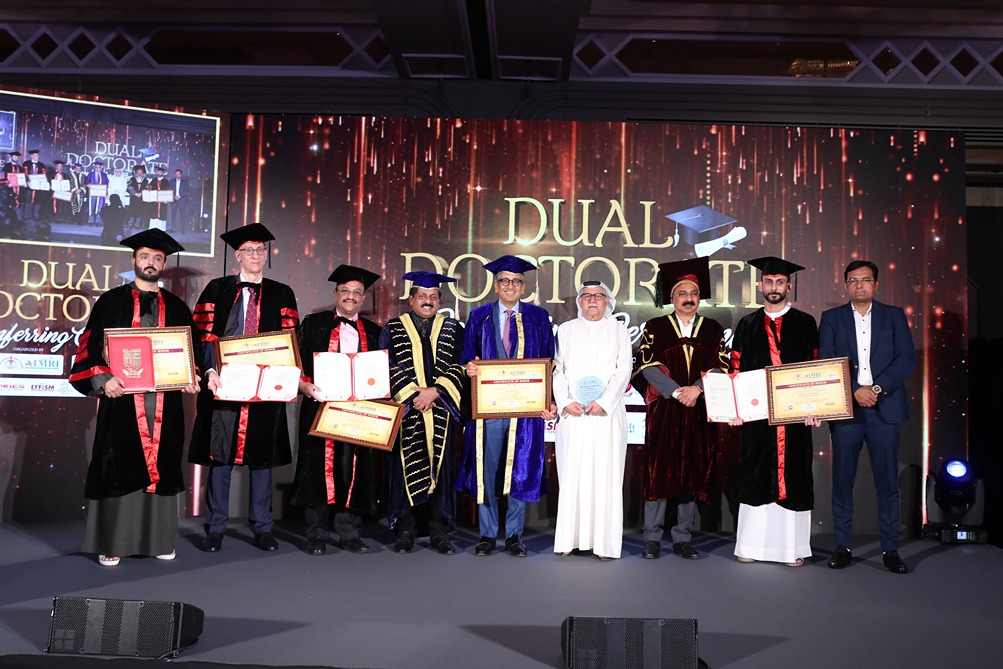 DUAL DOCTORATE CONFERRING CEREMONY 2024 | DUBAI (MAY EDITION)